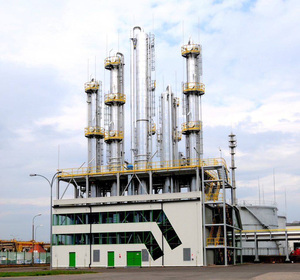Spirit rectification unit with a capacity of 90,000L/day in Białystok